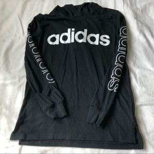 ADIDAS hooded shirt